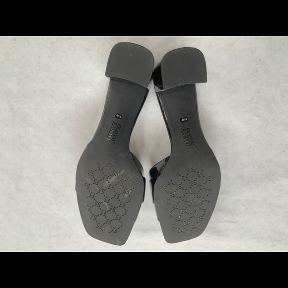 Franco Sarto Patent Leather Sandal with Buckle - Picture 3 of 3